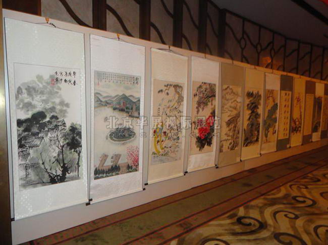 書畫展板效果圖“ title=”書畫展板效果圖