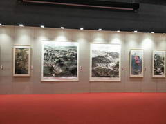 北京掛畫展墻租賃_掛畫展